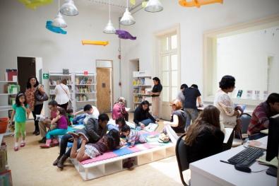 Biblioteca BS Ibby México, cuenta con el acervo especializado en LIJ más grande de México. Foto de Sara Maldonado para IBBY México.