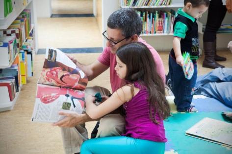 Biblioteca BS A Leer IBBY México. Foto cortesía de Sara Maldonado para IBBY México.