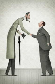 lustraciones de "Por el color del trigo" de Iban Barrenetxea. Cortesía Fondo de Cultura Económica.