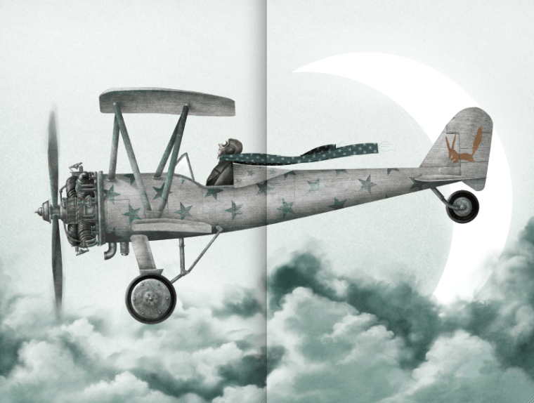 lustraciones de "Por el color del trigo" de Iban Barrenetxea. Cortesía Fondo de Cultura Económica.