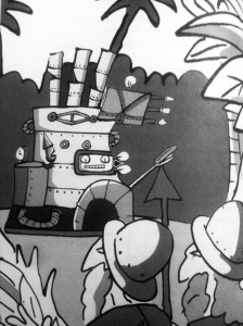 Ilustración de Trino para Por un Tornillo (FCE, 2009)