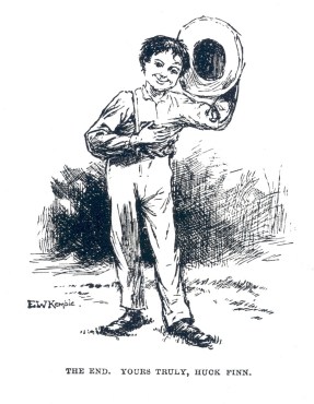 Huck finn the end