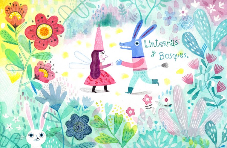 Linternas y bosques dos años ok