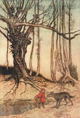Caperucita Arthur Rackham