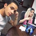 Sebastián Arango y Raiza&nbsp;booktubers