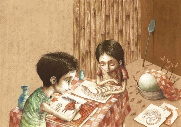 Dragones en el cielo interiores 3