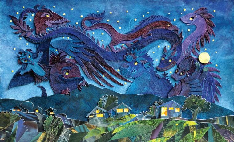 Mi amigo el dragón interiores 2