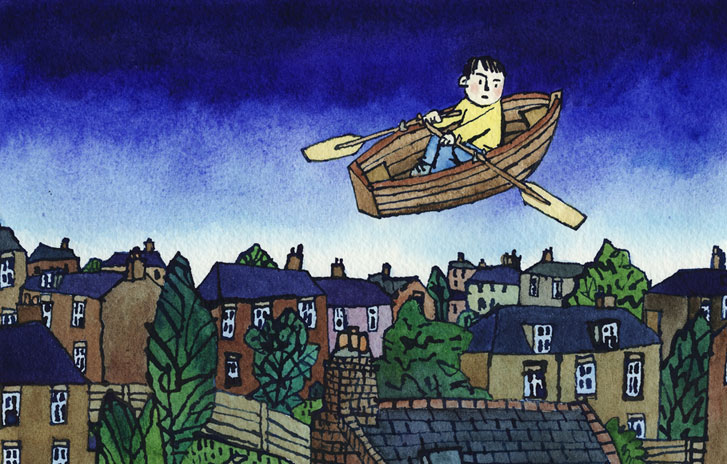 Ilustración de Satoshi Kitamura.