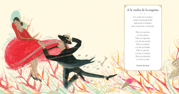 Tren de lectura interiores