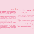 La gatita y el tiranosaurio&nbsp;requetecuentos