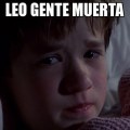 MemeLeo gente muerta