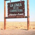 La linea de la carretera&nbsp;Lavin