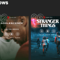 Series más vistas de&nbsp;Netflix