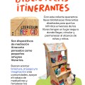 Bibliotecas itinerantes Leer es un&nbsp;refugio